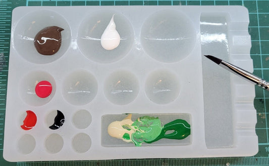 Ultimate Reusable Silicone Paint Palette!