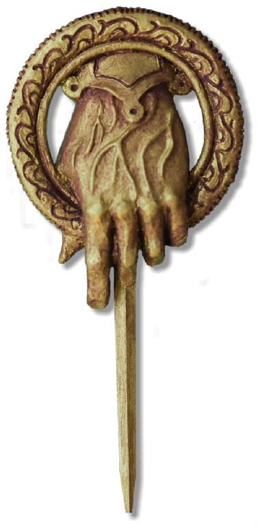 Game of Thrones Hand of the King 1:1 Full Color Decal