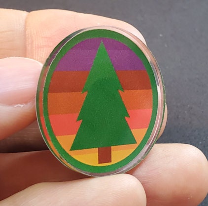 Pine Guard Acrylic Pin - Inspired by The Adventure Zone : Amnesty