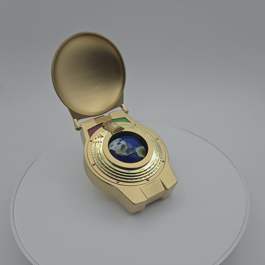 Voyagers! Omni Prop Replica - Authentic Brass Dials